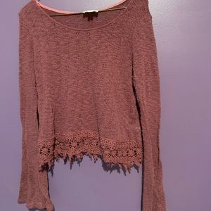 Floral Fringe Sweater!